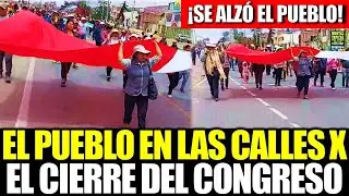 🔴EN VIVO | MILES DE CIUDADANOS SALEN A LAS CALLES PARA CERRAR EL CONGRESO GOLP1STA
