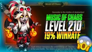 Music of Chaos Level 210 Best Team | 19% Win Rate | Augustus | Hero Wars