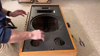 Installing a Crites Crossover in a Klipsch Chorus Speaker