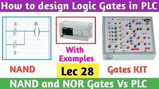 How to design Logic Gate Kit in PLC । 