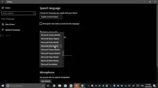 Windows 10 - All text to speech voices (Part II: Mobile Voices)