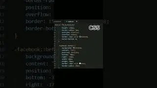 | Create a Facebook Logo using HTML and CSS | Wenu Developer || 