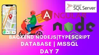 FULL STACK COURIER SERVICES APPLICATION ( ANGULAR NODE JS | TYPESCRIPT AND MSSQL | BACKEND) | DAY 7