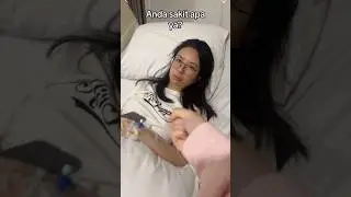 HADUH SAKIT LAGI 😭🥲 @hellomelle CEPET SEMBUH CI! #shorts #itsmeissie