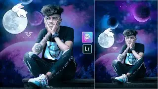 New Galaxy Photo Editing Picsart  Galaxy Concept Picsart Editing - Rishi Editz