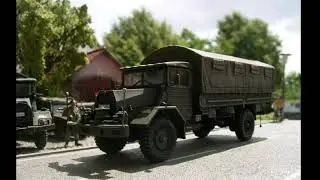 Militärdiorama 1:87 Bundeswehr und US-Manöver