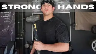 3 GRIP STRENGTH EXERCISES ONLY USING A SLEDGEHAMMER