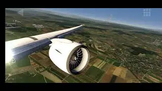 Aerofly FS 2021 Boeing 777-300ER take off Zurich international airport SWISS AIR