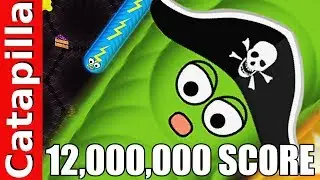 Wormate.io Gameplay 12,000,000 Highscore Epic Wormateio Worm Game