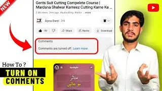 How To Turn On YouTube Video Comments | YouTube Video Ke Comments On Kaise Kare