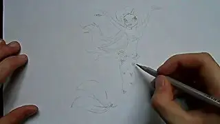 Видео: как нарисовать русалку?