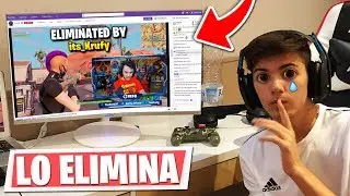 Le Hago STREAM SNIPING a Youtubers hasta que ELIMINAN el Fortnite...😱