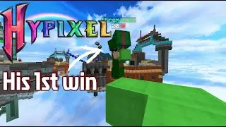 Our fist win on hypixel with firemarios