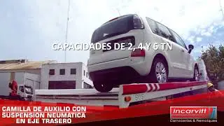 Camilla de Auxilio con Rampa embutida en piso