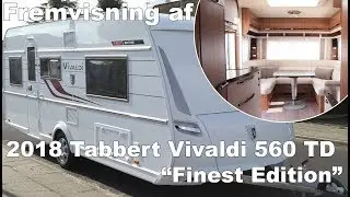 2018 Tabbert Vivaldi 560 TD 