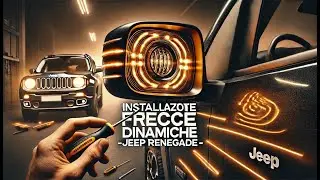 🚗 Installazione Frecce Dinamiche LED Specchietti Jeep Renegade EP9 Guida Passo Passo! 💡🔧#automobile