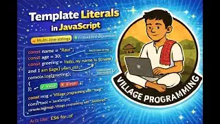 Template Literals in JavaScript | ES6 Strings Made Easy | 