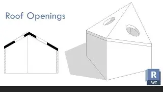 Roof Openings in Revit