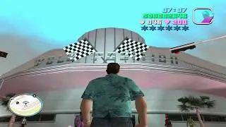 GTA Vice City : Pole Position (Private dance by hot girl at club room) - SEXY LAP DANCE