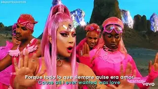 Lady Gaga - Stupid Love // Lyrics + Español // Video Official