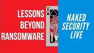 Lessons beyond ransomware