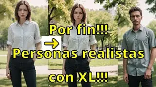 Crea personas realistas en XL | Stable diffusion en español