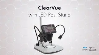 Mighty Scope ClearVue Digital Microscope 8x-25x with Dual Gooseneck LEDs and Back  Light