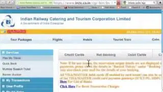 IRCTC Login
