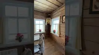 Россия 🇷🇺, Вологодская область, Семёнково Музей деревянного зодчеств - настоящие северные избы.