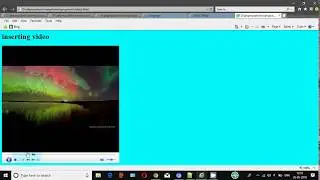 video in html using 