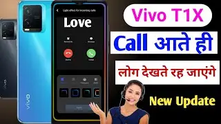 Vivo T1x dynamic effect setting /dynamic effect in Vivo t1x /vivo t1x ambient light effect setting