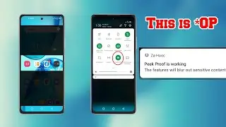 All infinix mobiles get this New Peek Proof Feature of Xos 7.6 Android 11 | Like Infinix Note 10