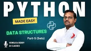 Python Data Structures | Video 2 | Part 5 (Set Data Type) | Python Made Easy