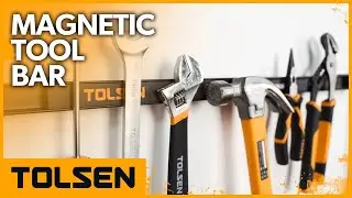 TOLSEN Magnetic Tool Bar for Garage Workshop