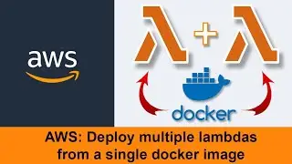 Create multiple Lambda functions using single docker image