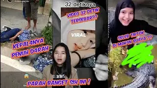 VIR4L VIDEO 32 DET1K ?? , 2 REMAJA BERLUMURAN D4RAH , SELEB TIKTOK DI M4KAN BUAYA ??