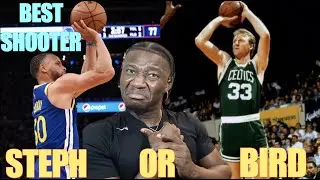 Asked Larry Bird if Steph Curry is the #1🤯 NBA shooter of ALL-TIME  REACTION