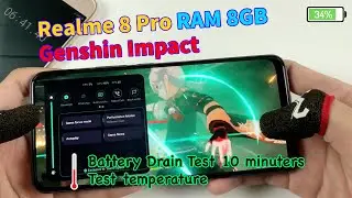 Realme 8 Pro Genshin Impact Gameplay | Snapdragon 720G, RAM 8GB
