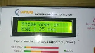 esr tester start up boot...vs old