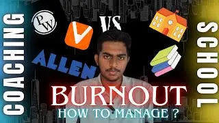 How to manage school and coaching - Escape the burnout | StudyAlchemy Tamil