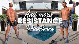 ADD MORE RESISTANCE WITH BANDS 🙌🏽