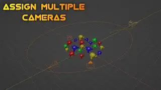 Assign Multiple cameras in Single scene | Blender Camera