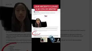 ¿Qué necesito llevar a mi cita de SENTRI? 🇺🇸