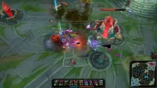 KhaZix penta vs elder and win game