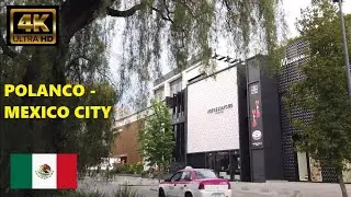 Polanco Mexico City, Avenida Masaryk, CDMX | Walking Tour (4K)