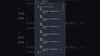 CSS Scrolling Text Animation | WebDesign | ThinhPham 