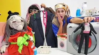 Reyhan abla ile komik video. Reyhan Abla ve Kader Abla Safinaz'ın damatlığı küçülüyor