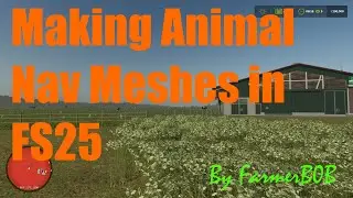 How do we Create Nav Meshes for Animal Barns in FS25? Lets dive in and see how it works nowadays!