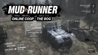 Spintires: MudRunner - The Bog / Co-op Multiplayer Gameplay