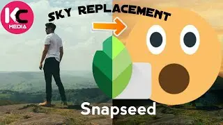 Snapseed tutorial Malayalam | sky replacement (SKY COLOUR CHANGING ) | EP6